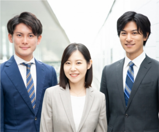 社員の笑顔が
企業の未来を明るく変える